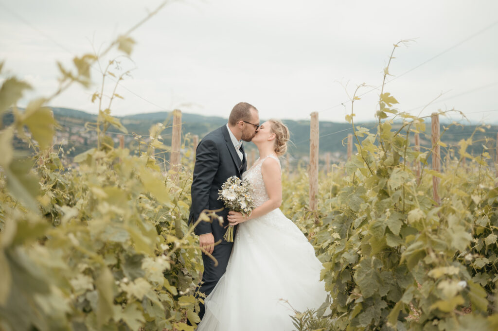 Un mariage d&rsquo;automne dans le Beaujolais
